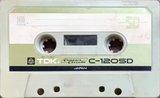 Compact Cassette TDK SD 120 Type I Normal 1970 Europe