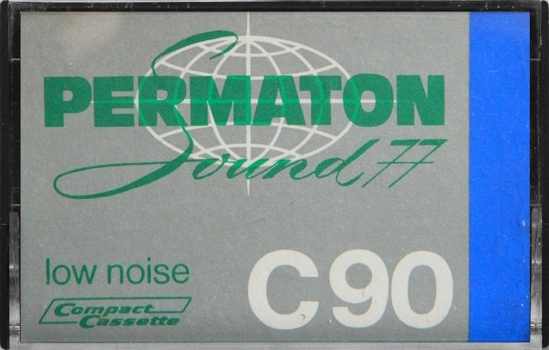 Compact Cassette Permaton 90 Type I Normal 1977 Germany