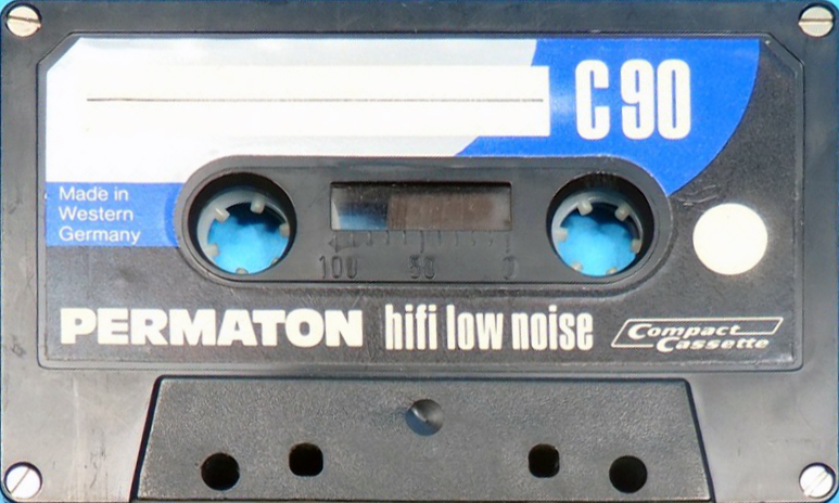 Compact Cassette Permaton Sound 77 90 Type I Normal 1976 Europe