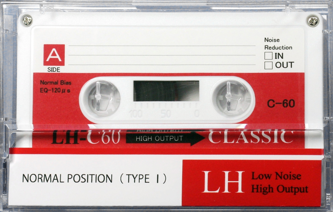 Compact Cassette Classic LH 60 Type I Normal 2025 Worldwide