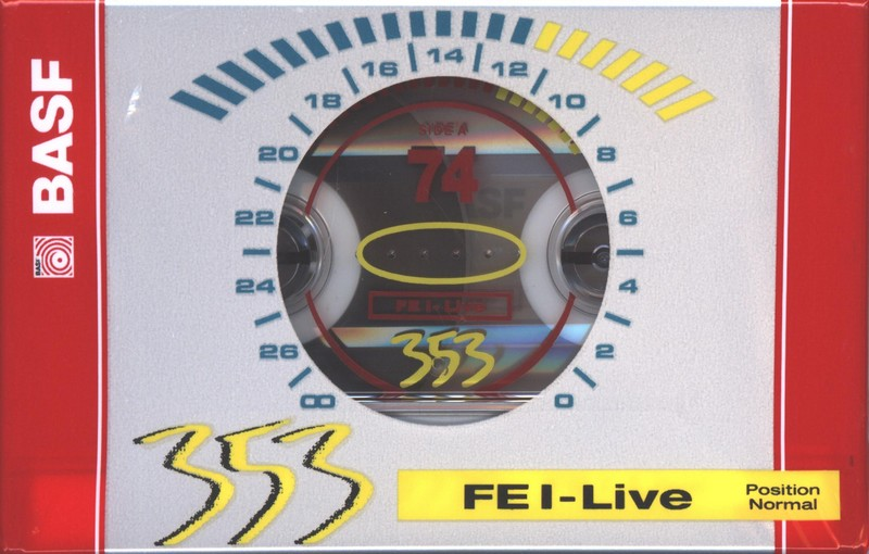 Compact Cassette BASF FE I-Live 74 Type I Normal 1994 Europe