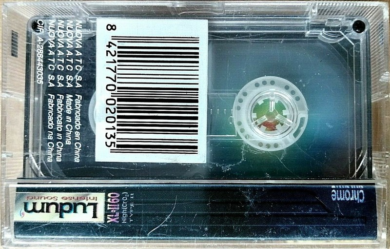 Compact Cassette Ludum 60 "XL-II" Type II Chrome Europe