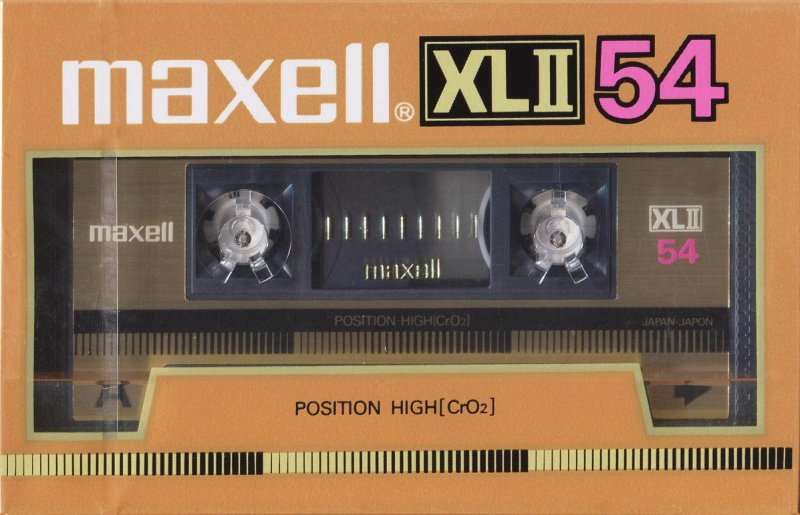 Compact Cassette: Maxell / Hitachi Maxell - XLII 54