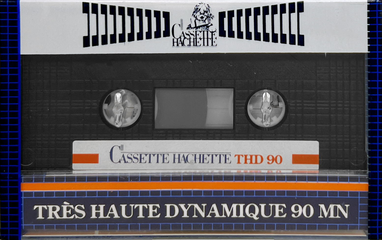 Compact Cassette Hachette Tres Haute Dynamique 90 "THD" Type I Normal France