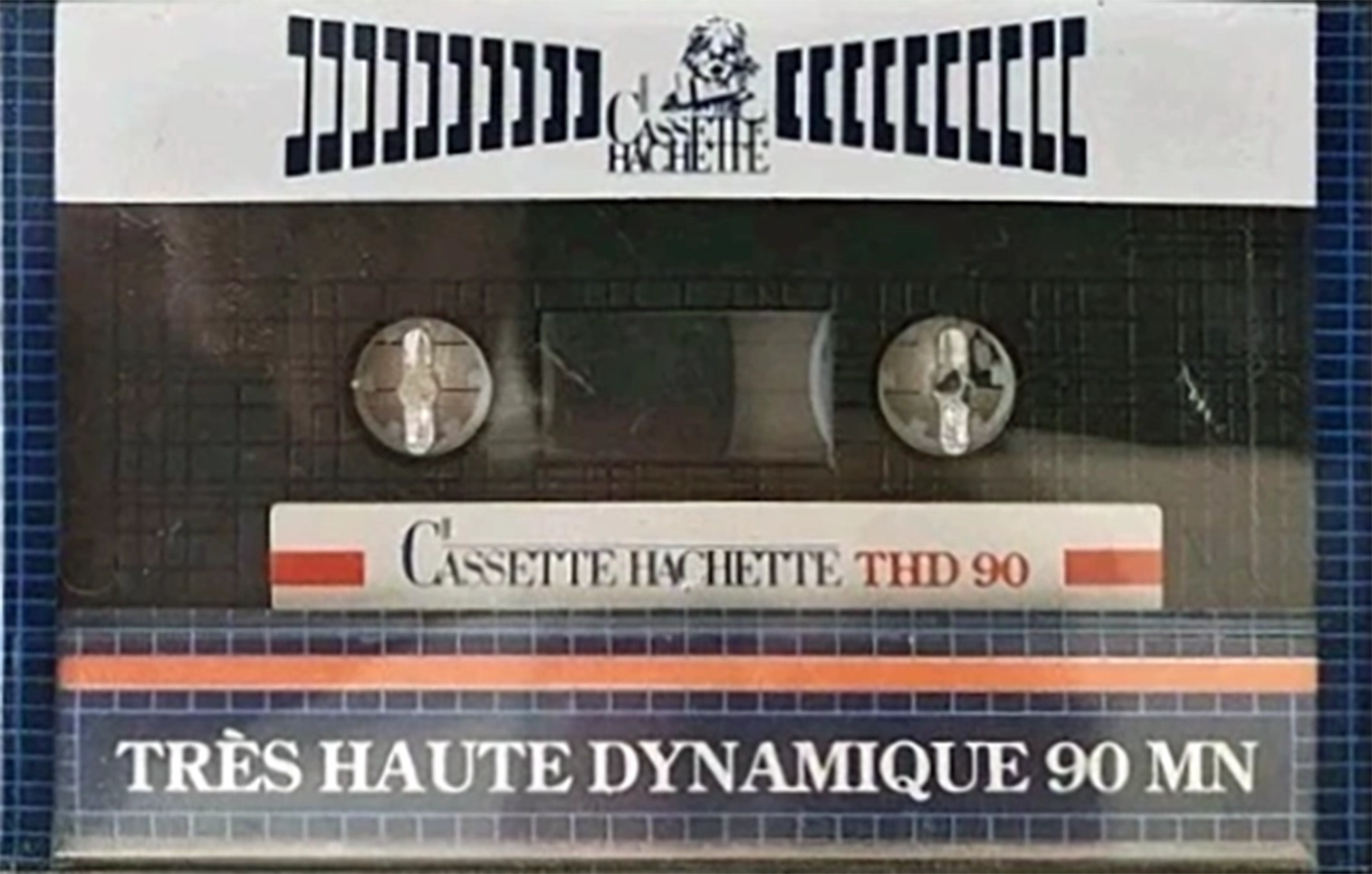 Compact Cassette Hachette Tres Haute Dynamique 90 "THD" Type I Normal France