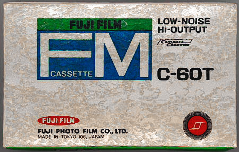 Compact Cassette Fuji Film FM 60 Type I Normal 1971 Japan