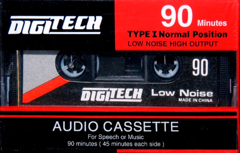 Compact Cassette Digitech 90 Type I Normal USA