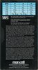 VHS, Video Home System Maxell P/I Plus 120 Type I Normal North America