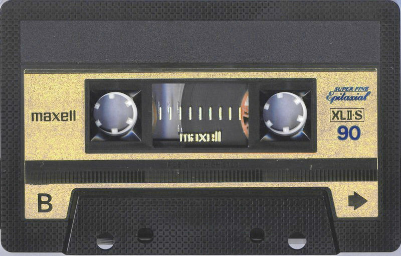 Compact Cassette Maxell XLII-S 90 Type II Chrome 1983 USA