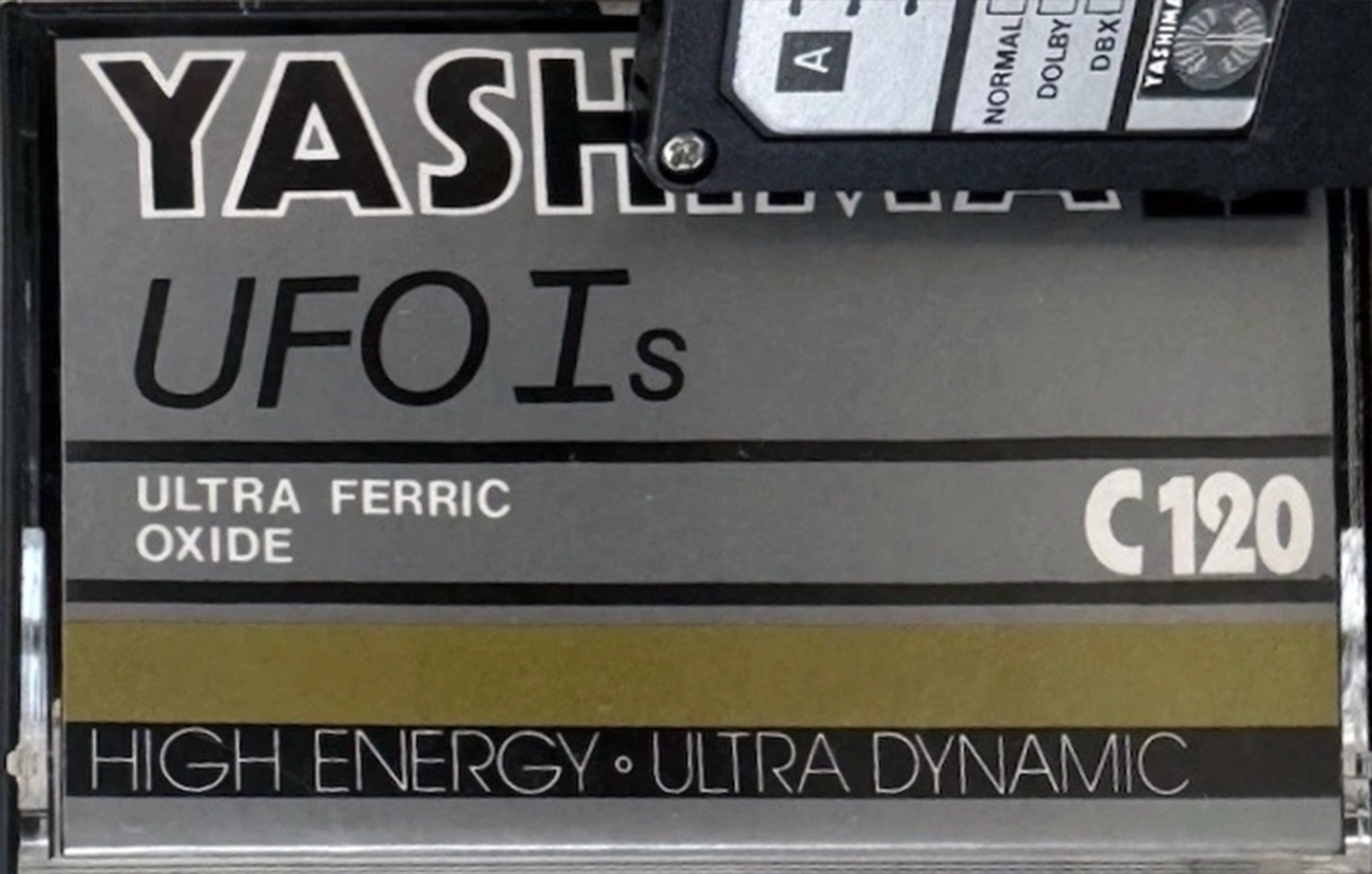 Compact Cassette Yashima UFO I-S 120 Type I Normal 1980 UK