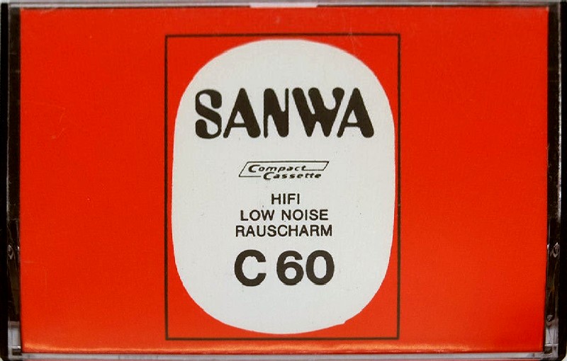 Compact Cassette Sanwa 60 Type I Normal 1980 Hong Kong