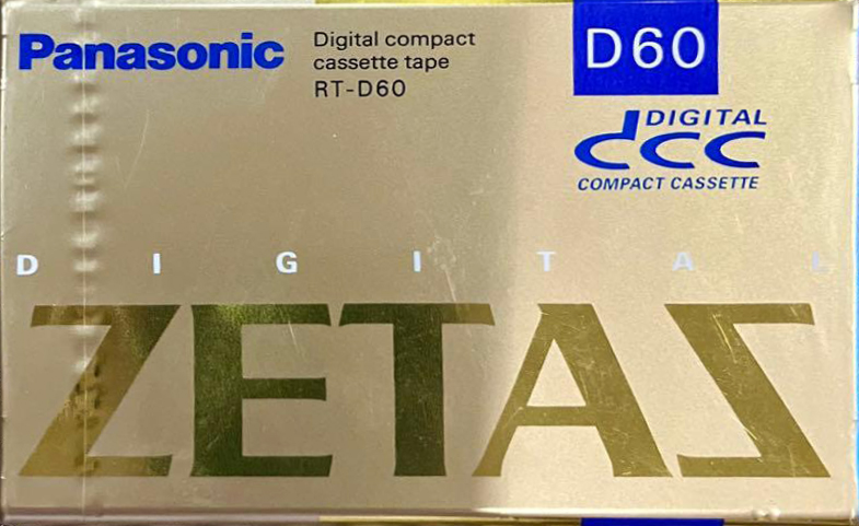DCC Panasonic 60 "RT-D60 ZETAZ" Type I Normal 1992 Japan