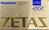 DCC Panasonic 60 "RT-D60 ZETAZ" Type I Normal 1992 Japan