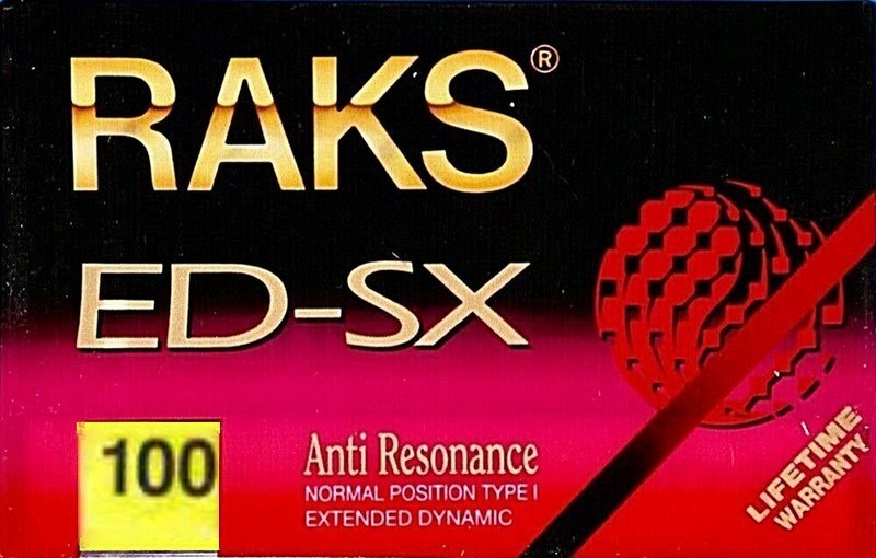 Compact Cassette: RAKS  - ED-SX 100