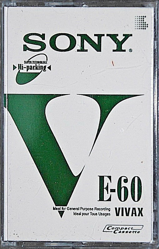 Compact Cassette: Sony  - Vivax 60