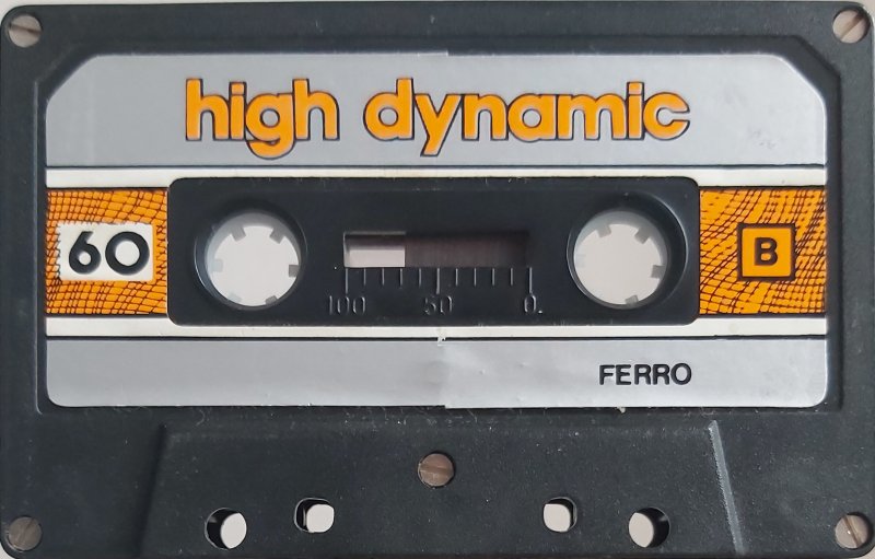 Compact Cassette high dynamic 60 Type I Normal Hungary