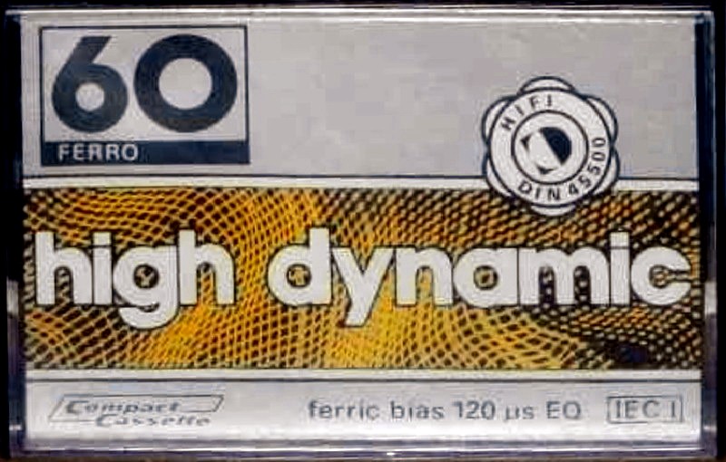 Compact Cassette high dynamic 60 Type I Normal Hungary