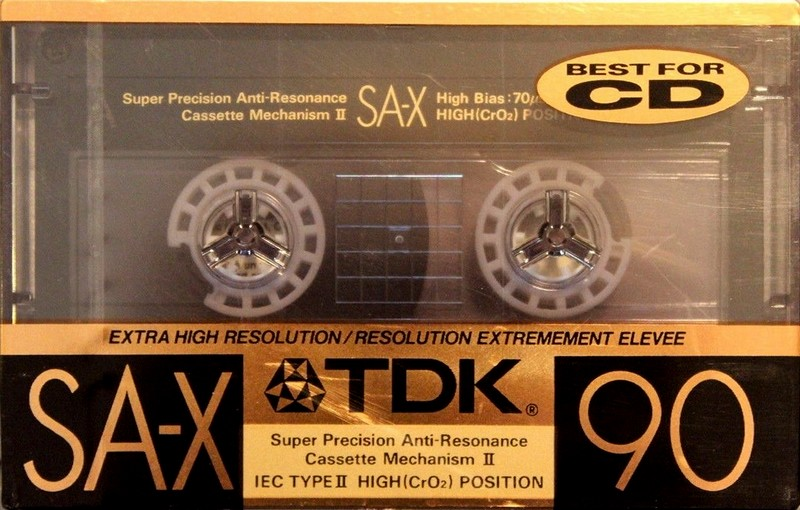 Compact Cassette: TDK  - SA-X 90