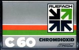 Compact Cassette Ruefach 60 Type II Chrome 1982 Europe