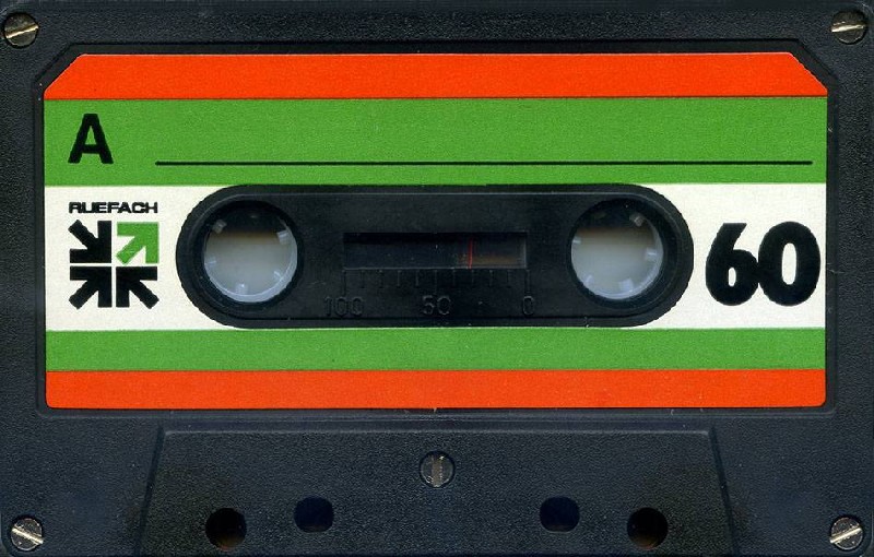 Compact Cassette Ruefach 60 Type II Chrome 1982 Europe