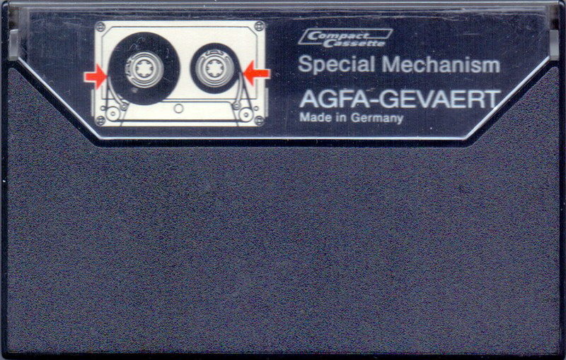 Compact Cassette AGFA Stereochrom 60 Type II Chrome 1975 Europe