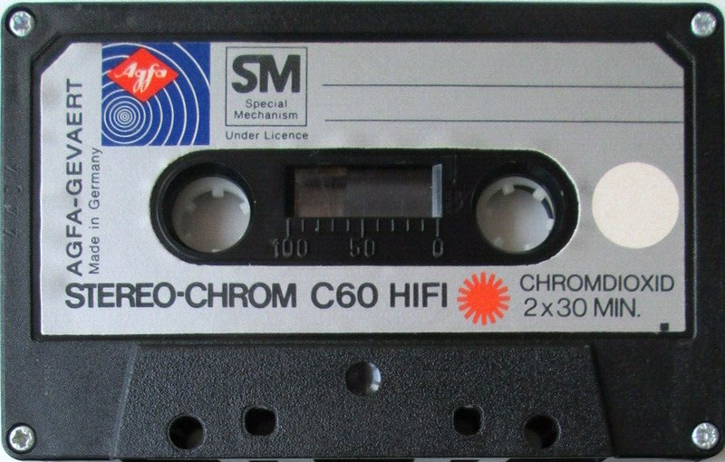 Compact Cassette: AGFA  - Stereochrom 60