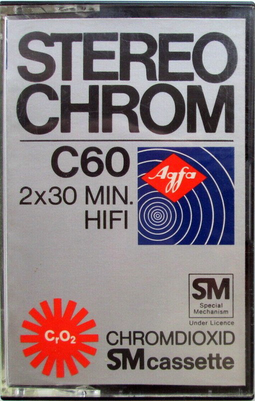 Compact Cassette: AGFA  - Stereochrom 60