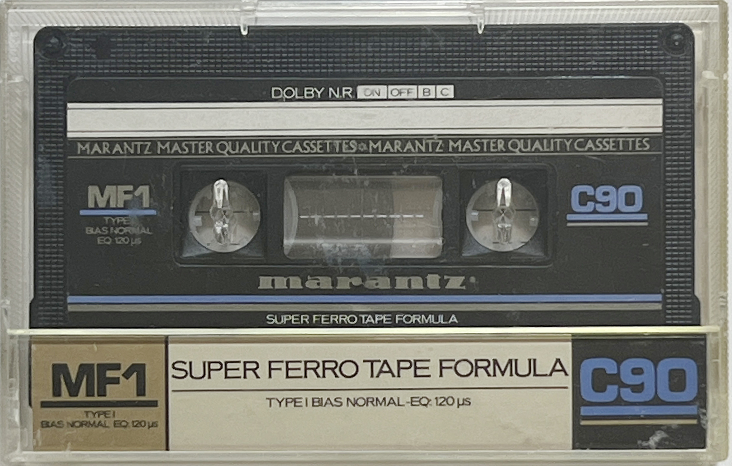 Compact Cassette: PDM Magnetics Marantz - MF1 90