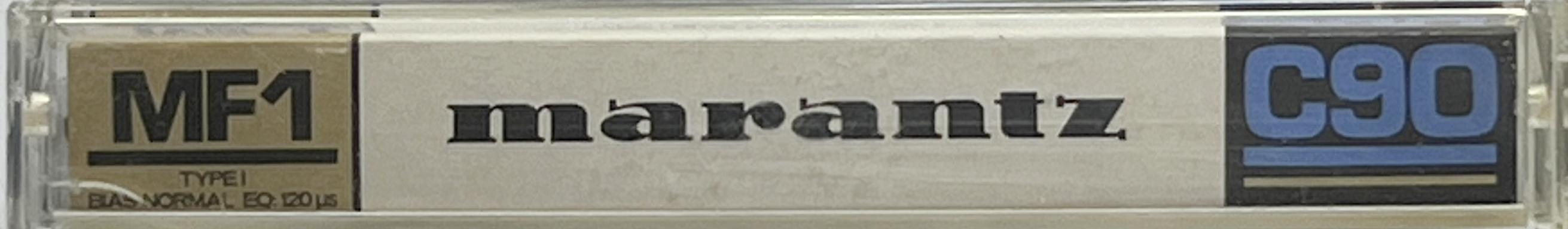 Compact Cassette Marantz MF1 90 Type I Normal 1983 Europe