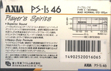 Compact Cassette AXIA PS-Is 46 "PS-Is 46" Type I Normal Japan