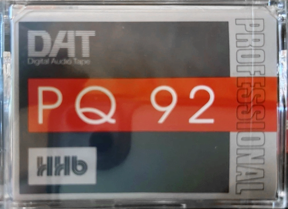 Digital Audio Tape HHB PQ 92 Type IV Metal Japan