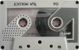 Compact Cassette BASF Chrome Maxima II 90 "Edition №4" Type II Chrome 1991 Europe
