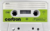 Compact Cassette Certron 60 Type I Normal 1971 USA