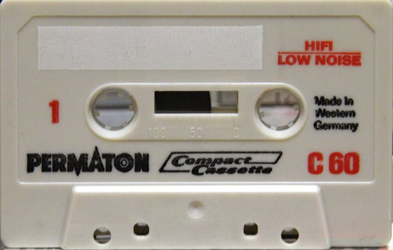 Compact Cassette Permaton 60 Type I Normal 1968 Europe