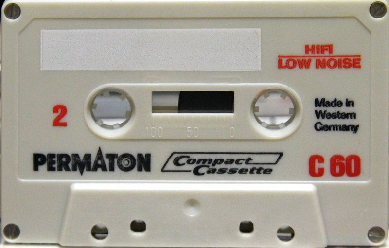 Compact Cassette Permaton 60 Type I Normal 1968 Europe