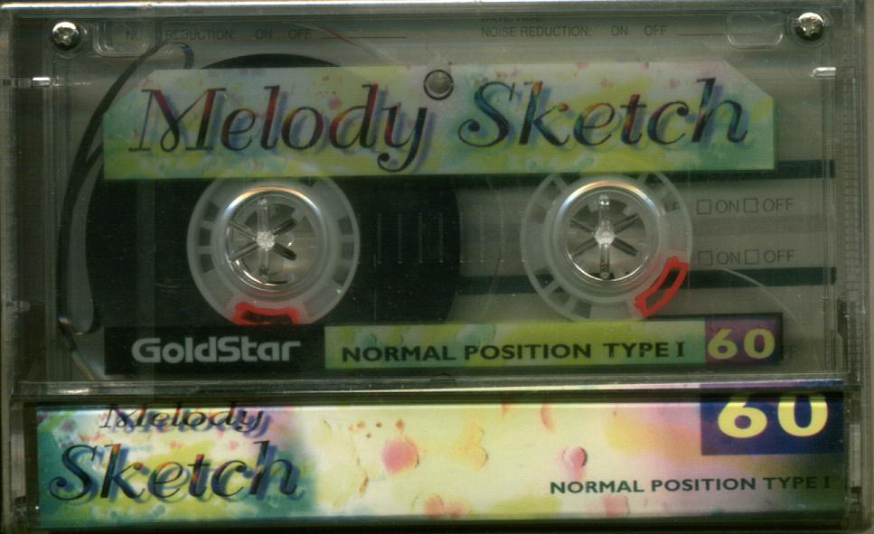 Compact Cassette Goldstar Fun 60 "Melody Sketch" Type I Normal 1993 Unknown Country