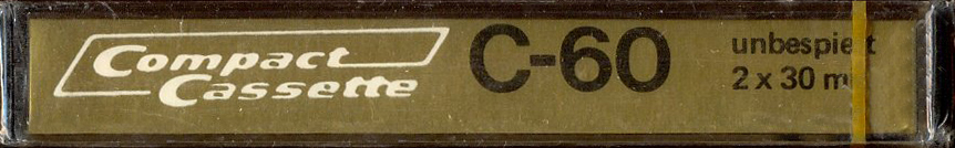 Compact Cassette Pinnacle 60 Type II Chrome Europe