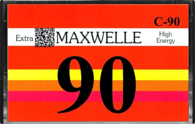 Compact Cassette Maxwelle 90 Type I Normal Worldwide