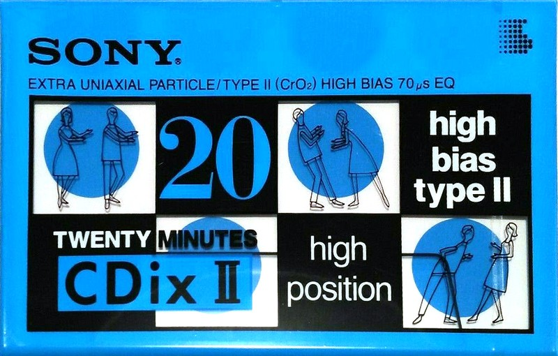 Compact Cassette: Sony  - CDix II 20