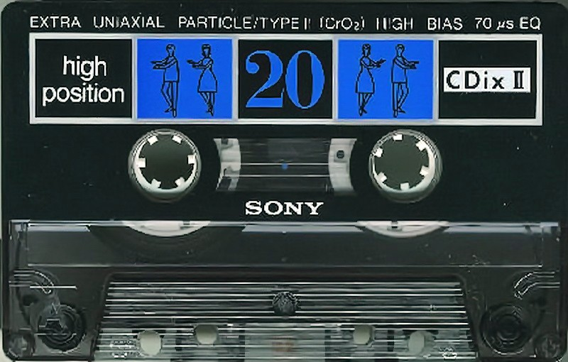 Compact Cassette: Sony  - CDix II 20