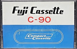 Compact Cassette Fuji 90 Type I Normal 1968 Japan