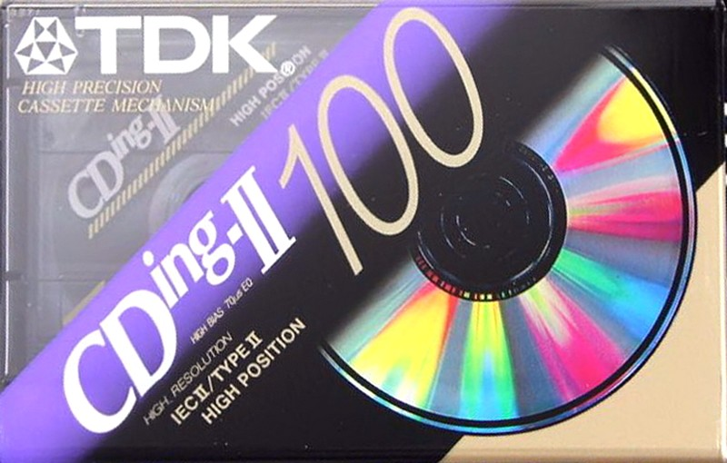 Compact Cassette: TDK  - CDing-II 100