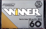 Compact Cassette Polimer Winner 60 Type I Normal Hungary