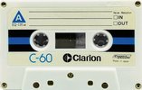 Compact Cassette Clarion 60 Type I Normal 1978 Japan