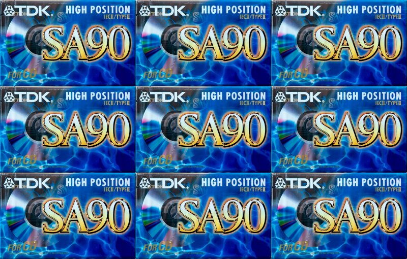 Compact Cassette: TDK  - SA 90