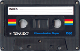 Compact Cassette Tokaido Chromdioxide Super 60 Type II Chrome 1990 Europe