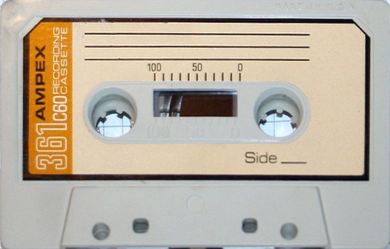 Compact Cassette Ampex 361 60 Type I Normal 1969 USA