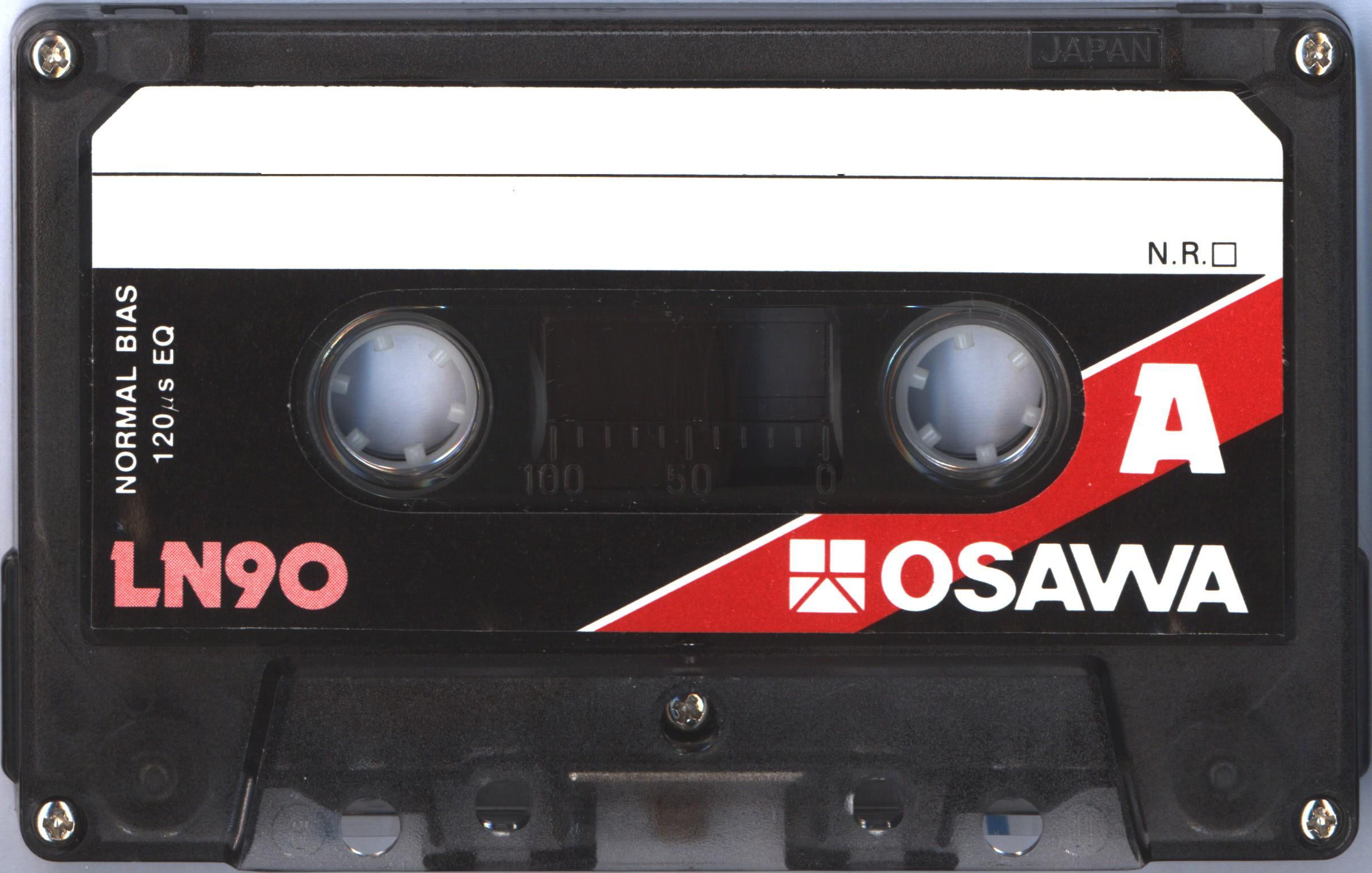 Compact Cassette Osawa LN 90 Type I Normal 1983 Japan