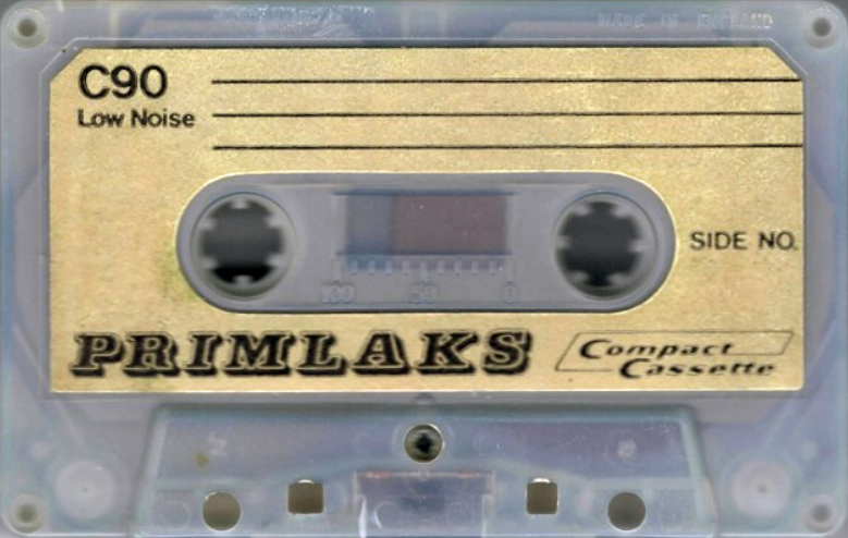 Compact Cassette Primlaks 90 Type I Normal Unknown Country