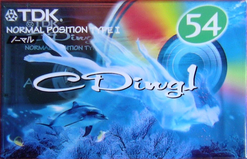 Compact Cassette TDK CDing 1 54 "CD1-54R" Type I Normal 1998 Japan